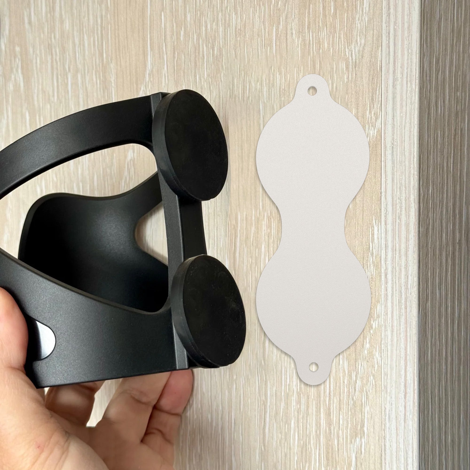 Magnetic Cup Holder - PURE FORCE + Stainless Steel Adhesion Pad in marshmallow
